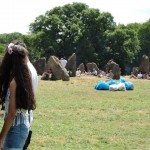 'Strolling in the stone circle'